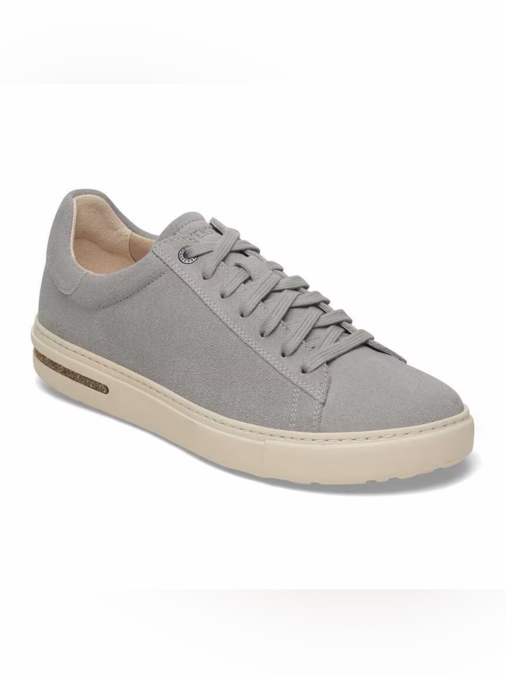 Men’s Birkenstock Sneaker Ben Light Gray Suede Size 10 New Shoes